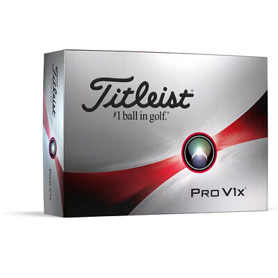 Titleist Pro V1x Golf Balls White (One Dozen,Combo 2 dozen)-Freeshipping