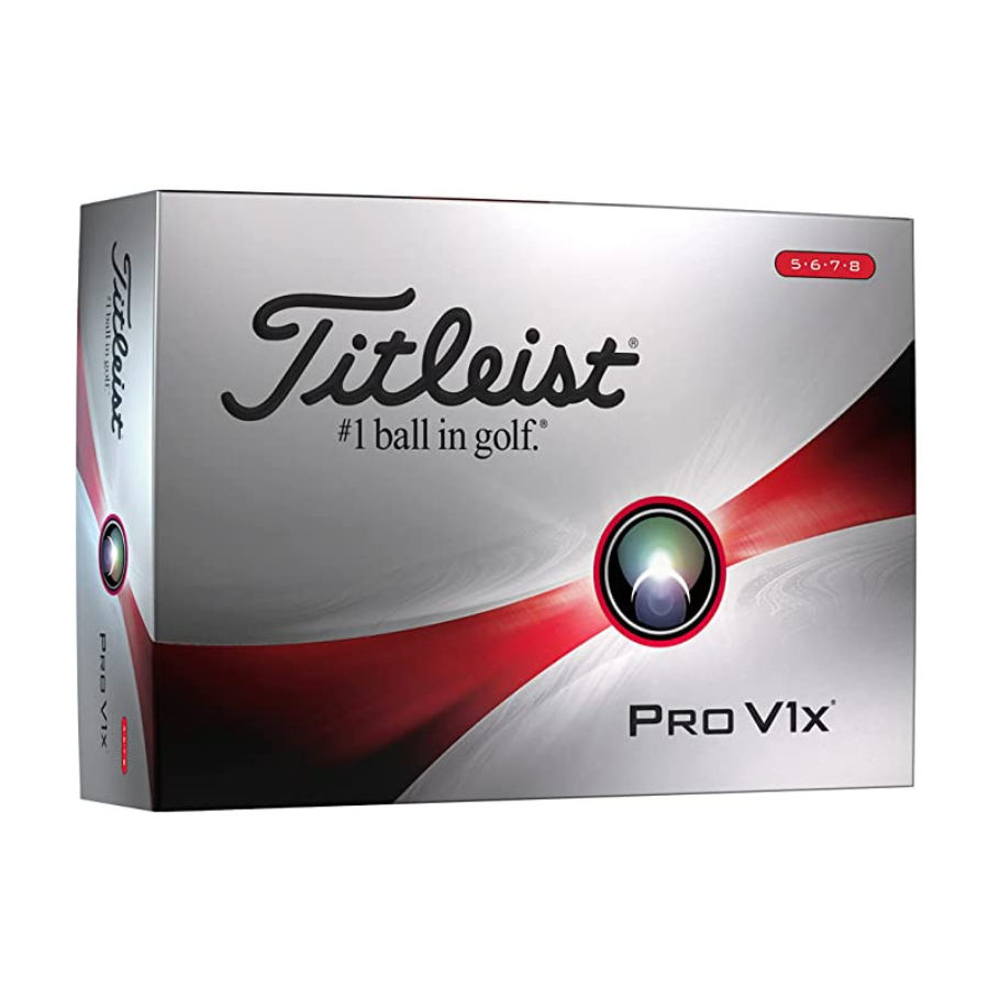 Titleist Pro V1x Golf Balls (One Dozen)