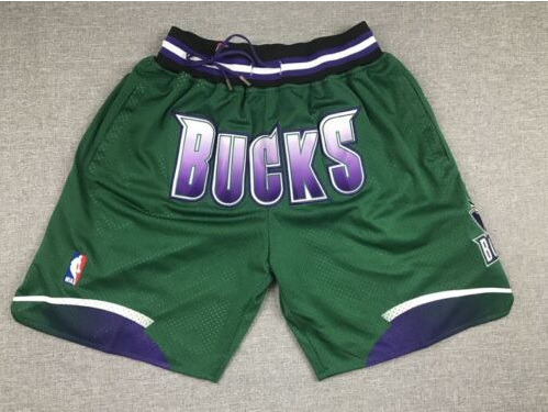 Men’s Basketball Jerseys Short,Milwaukee Bucks-Short,Sportswear Short