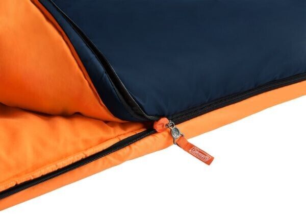 Montauk 20°F Big and Tall Sleeping Bag, Tiger Lily Orange