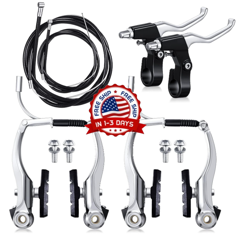 Kit Frenos De Disco Para Bicicleta Set Para Conversion Facil Con Instrucciones