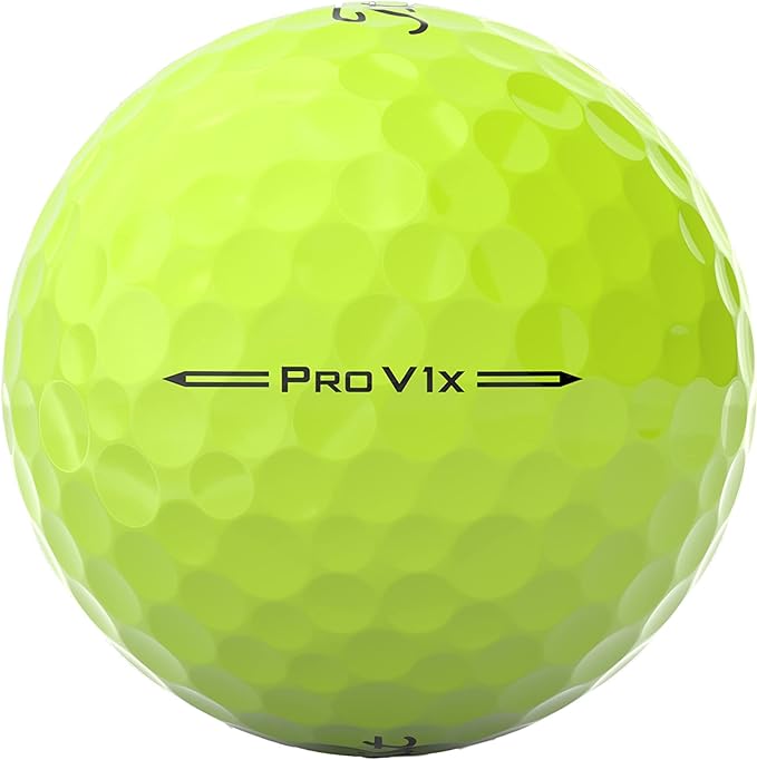 Titleist Pro V1x One Dozen Yellow Golf Balls